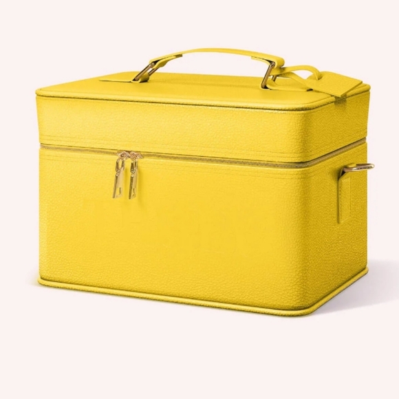 Yellow Truly Travel Trunk - Picture 1 of 9